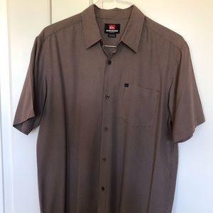 Quicksilver Mens Short Sleeve Shirt